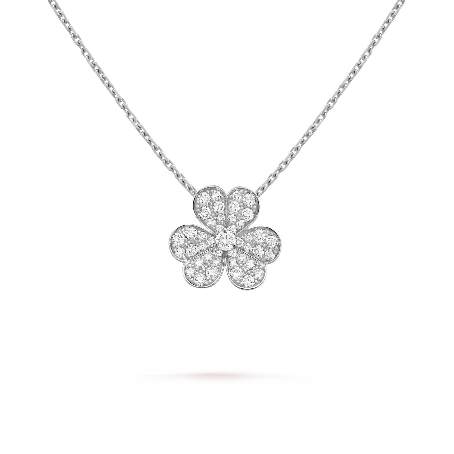 Le Fleur Necklace White Gold