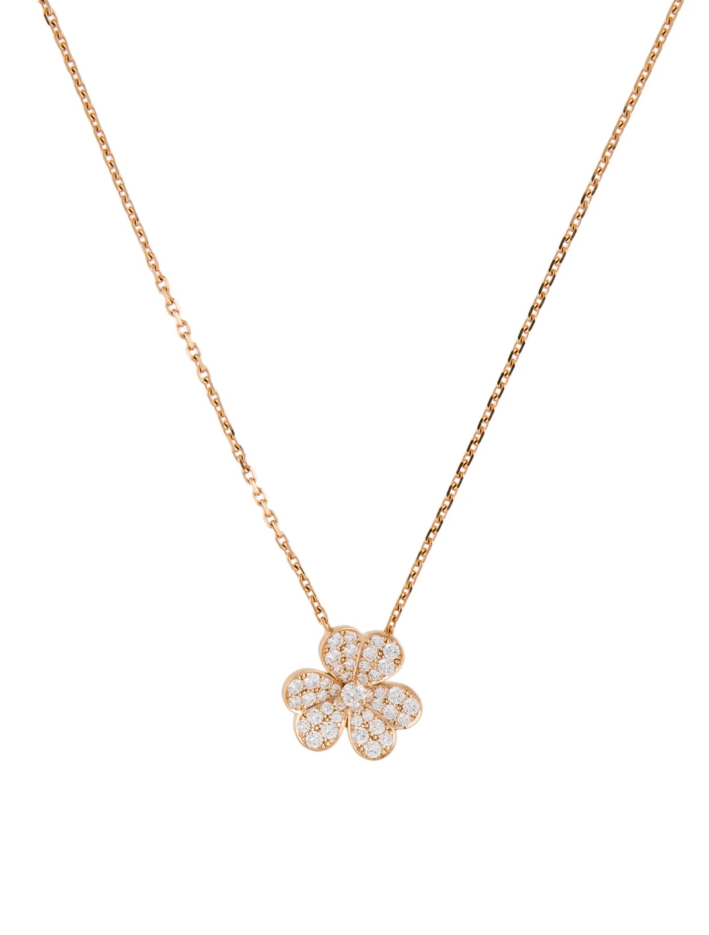 Le Fleur Necklace Rose Gold