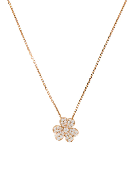 Le Fleur Necklace Rose Gold